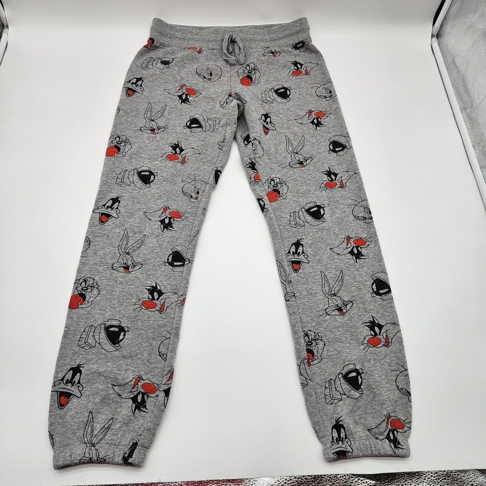 Tom and Jerry Sweatpants Joggers Lounge Pants All Over Print‎ Size Medium